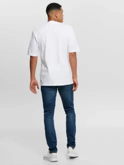 ONSLOOM Middels høyt snitt Slim Fit Jeans