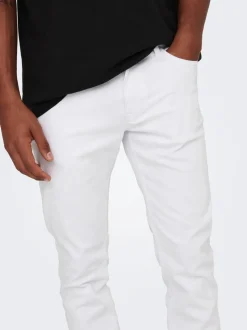 ONSLOOM Middels høyt snitt Slim Fit Jeans