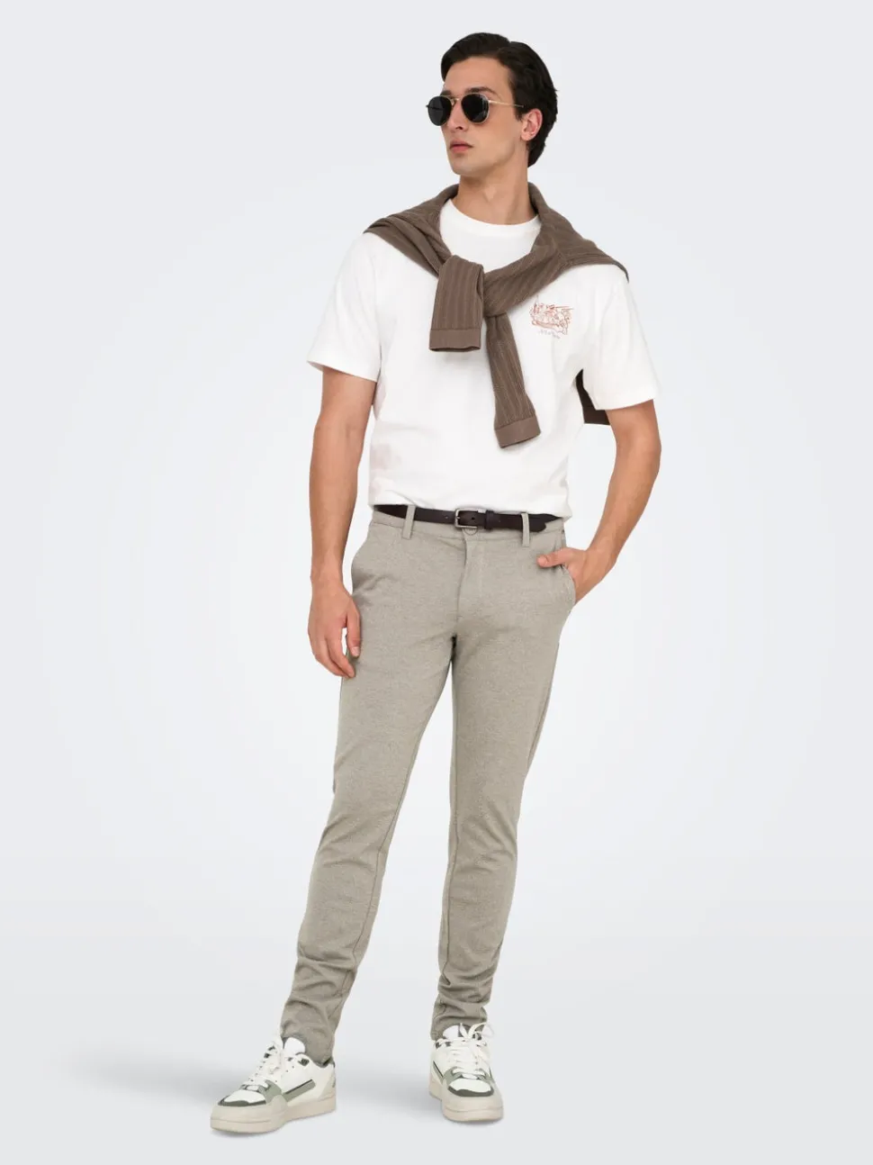 ONSMARK Slim Tapered Fit Chinobukse
