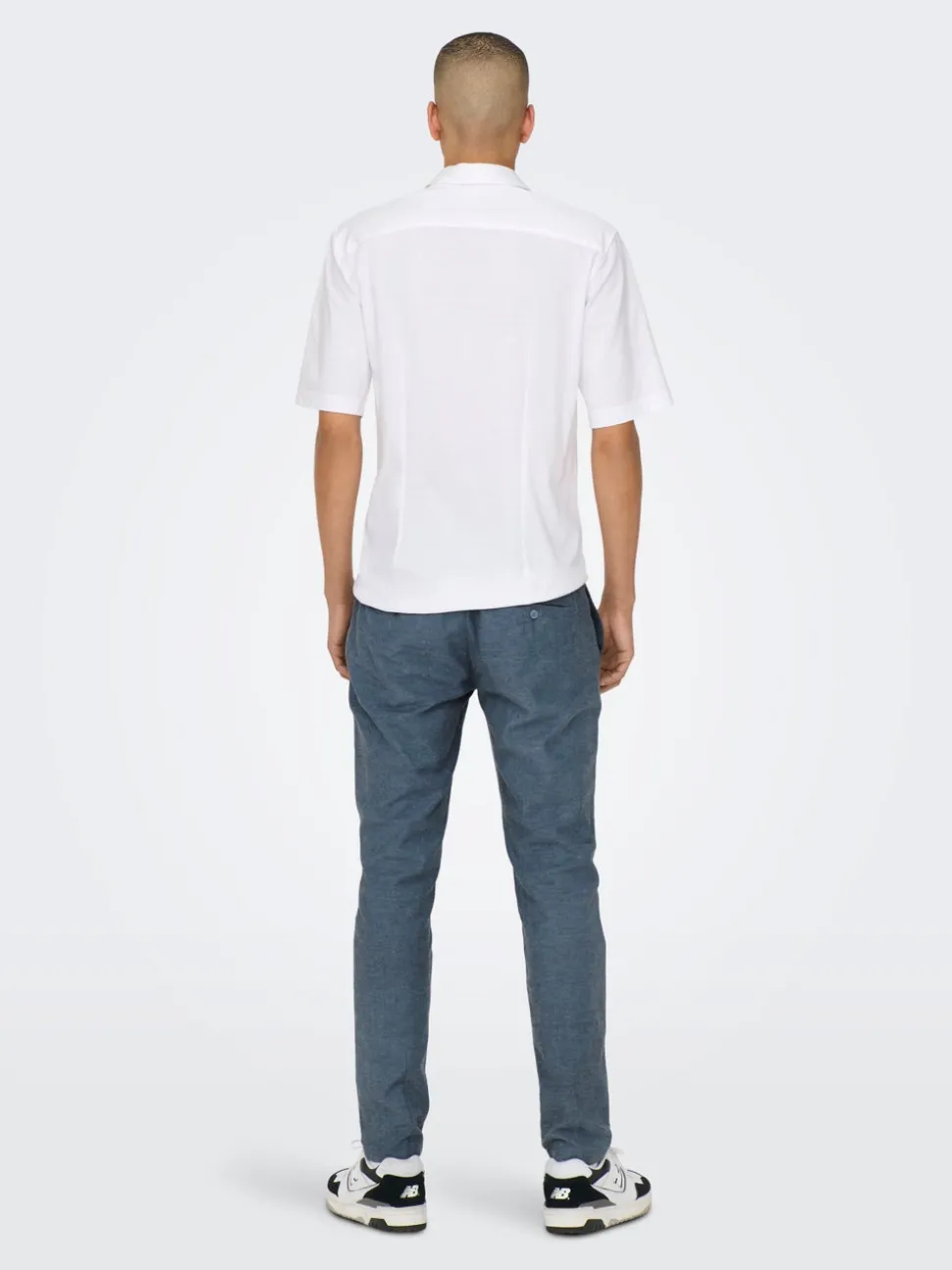 ONSMARK Tapered Fit Lin Chinobukse
