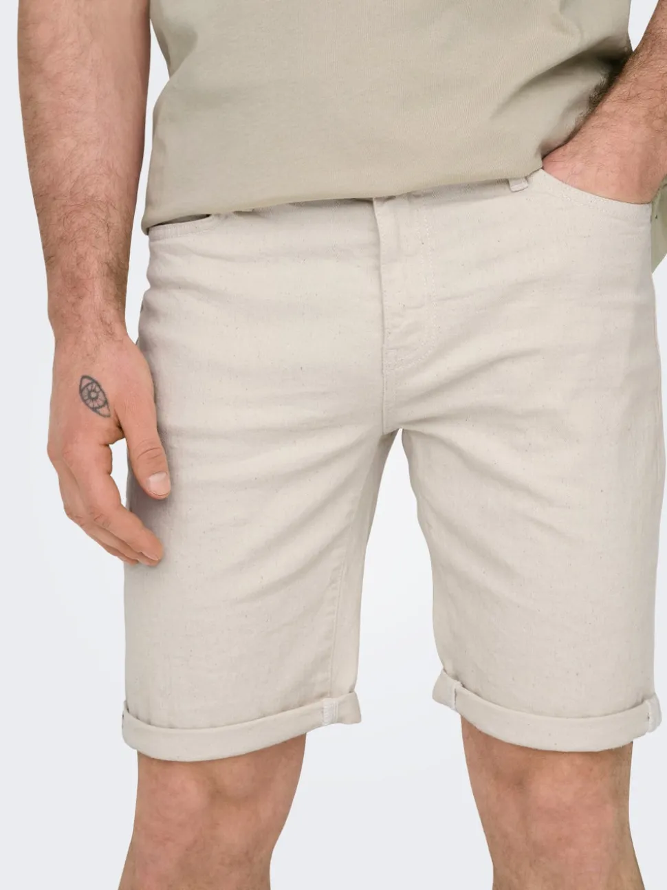 ONSPLY Middels høy midje Regular Fit Shorts