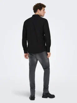 ONSPOPLIN Poplin-skjorte