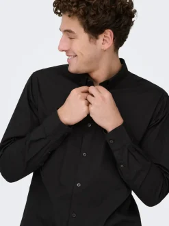 ONSPOPLIN Poplin-skjorte