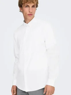 ONSPOPLIN Poplin-skjorte