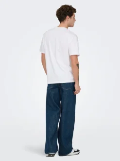 ONSREMI Middels høyt snitt Wide Leg Fit Jeans