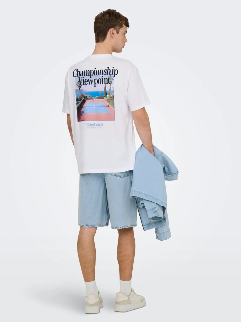 ONSREMI Middels høyt snitt Wide Leg Fit Shorts