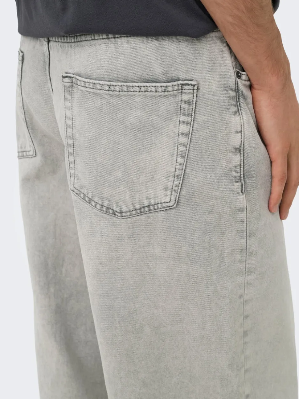 ONSREMI Middels høyt snitt Wide Leg Fit Jeans