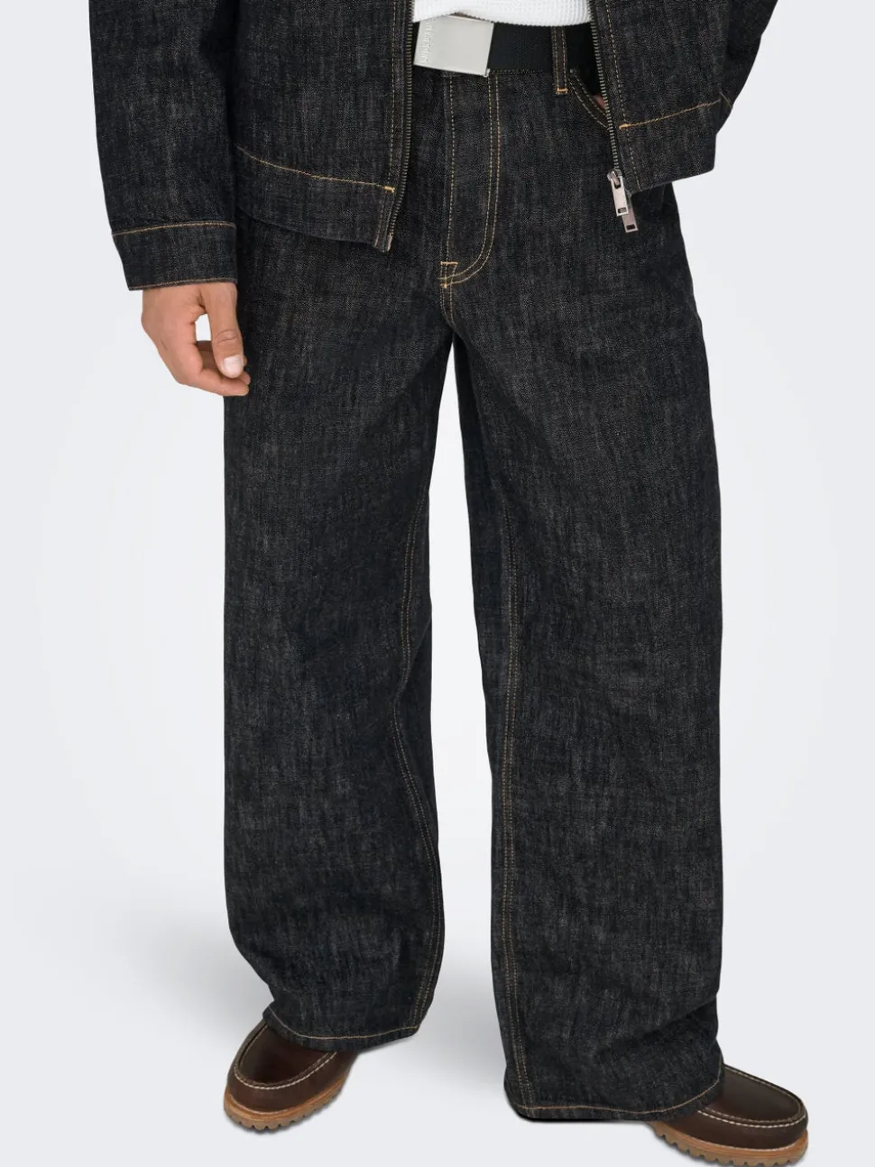 ONSREMI Middels høyt snitt Wide Leg Fit Jeans