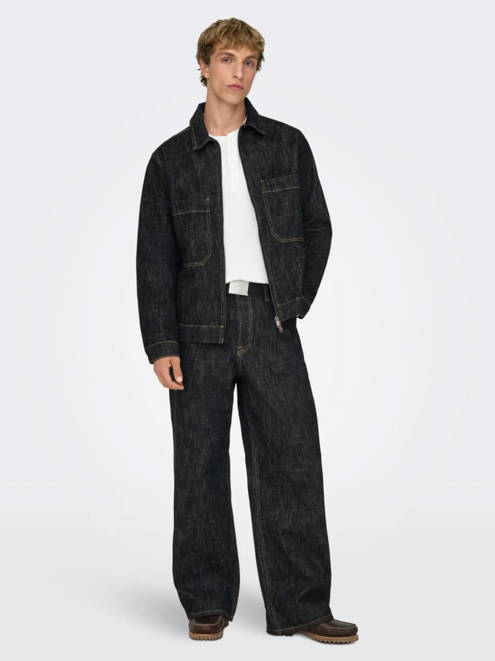 ONSREMI Middels høyt snitt Wide Leg Fit Jeans