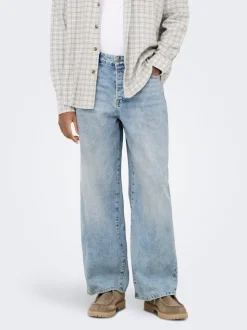 ONSREMI Middels høyt snitt Wide Leg Fit Jeans