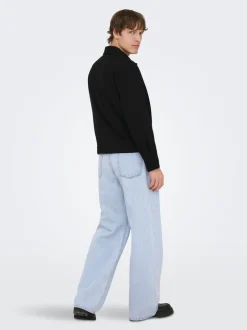 ONSREMI Middels høyt snitt Barrel-passform Jeans
