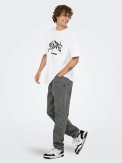 ONSTYE Middels høy midje Loose fit Jeans