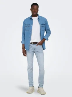 ONSWARP Lav midje Skinny Fit Jeans