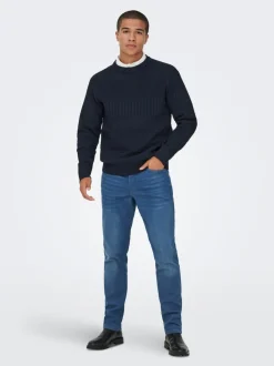 ONSWEFT Lavt snitt Regular Fit Jeans