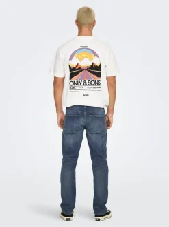 ONSWEFT Middels høy midje Regular Fit Jeans
