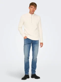 ONSWEFT Middels høy midje Regular Fit Jeans