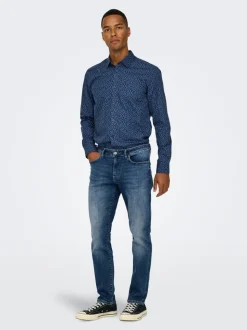 ONSWEFT Middels høy midje Regular Fit Jeans