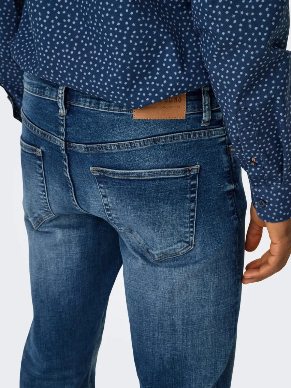 ONSWEFT Middels høy midje Regular Fit Jeans
