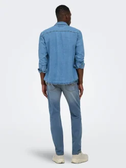 ONSWEFT Middels høyt snitt Regular Fit Jeans