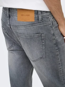 ONSWOLF Middels høyt snitt Regular Fit Jeans