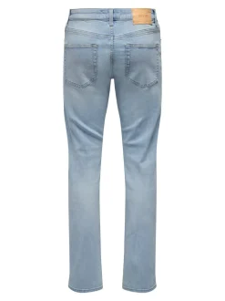 ONSWOLF Middels høyt snitt Regular Fit Jeans