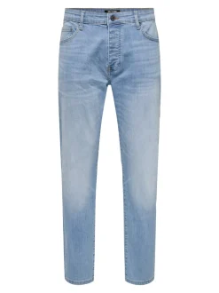 ONSYOKE Middels høy midje Tapered Fit Jeans