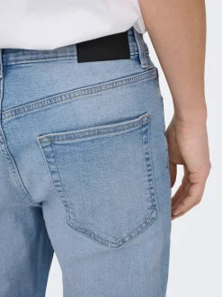 ONSYOKE Middels høy midje Tapered Fit Jeans