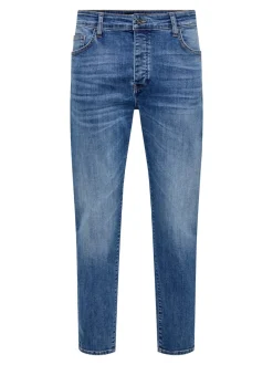 ONSYOKE Middels høy midje Tapered Fit Jeans