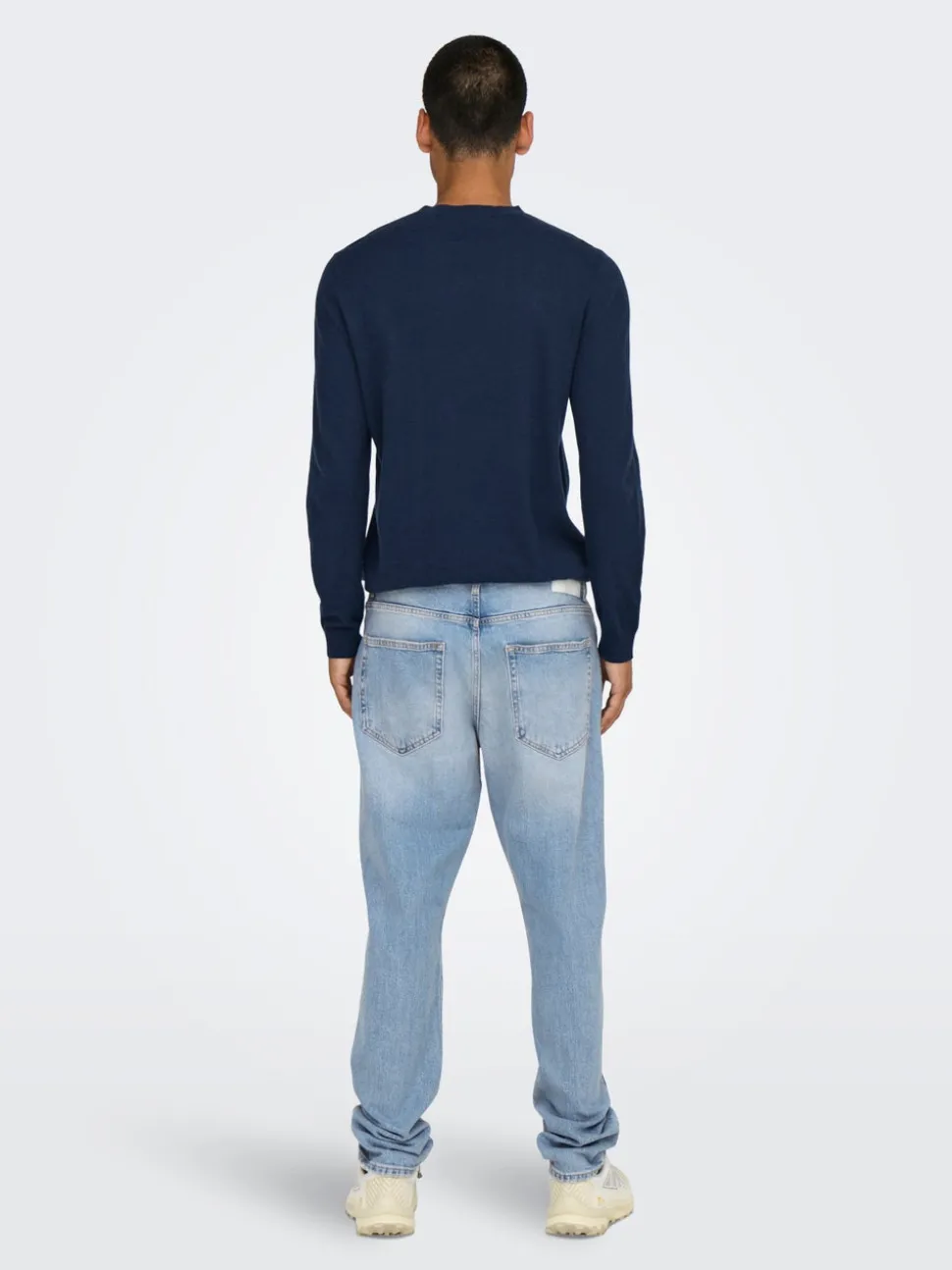 ONSYOKE Middels høy midje Tapered Fit Jeans