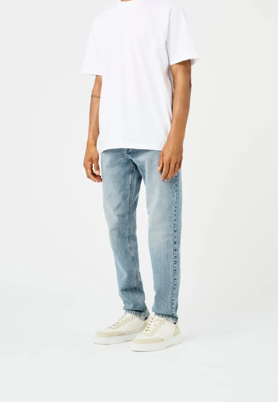 ONSYOKE Middels høyt snitt Tapered Fit Jeans