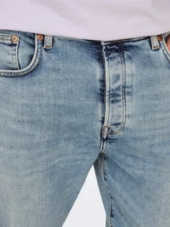 ONSYOKE Middels høyt snitt Tapered Fit Jeans