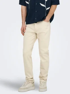 ONSYOKE Middels høyt snitt Tapered Fit Jeans