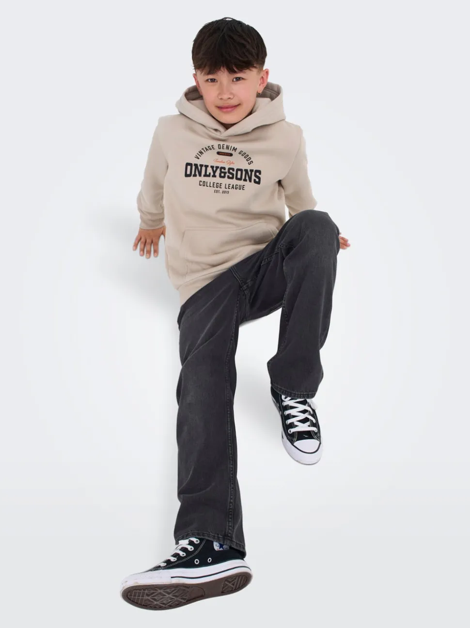 OSJEDGE Middels høyt snitt Straight Fit Jeans