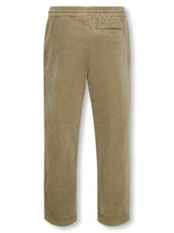 OSJLINUS Tapered Fit Corduroy Bukser