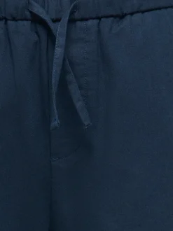 OSJLINUS Tapered Fit Lin Bukser